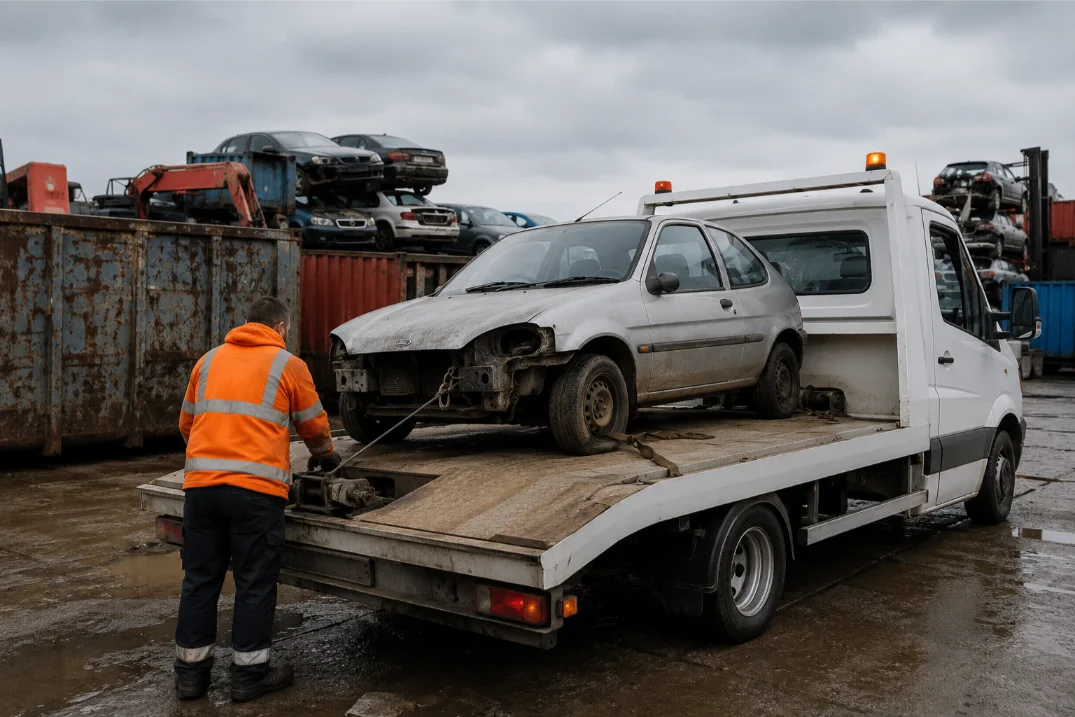 Scrap car collection and removal nottingham