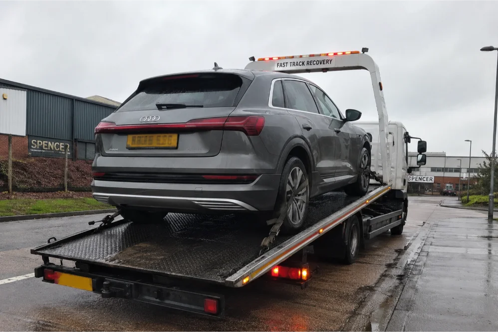 Audi E-tron EV Recovery Leicester