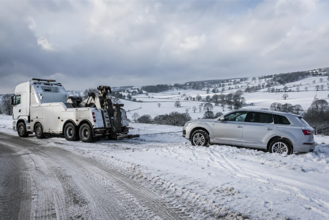 Audi snow recovery derbyshire