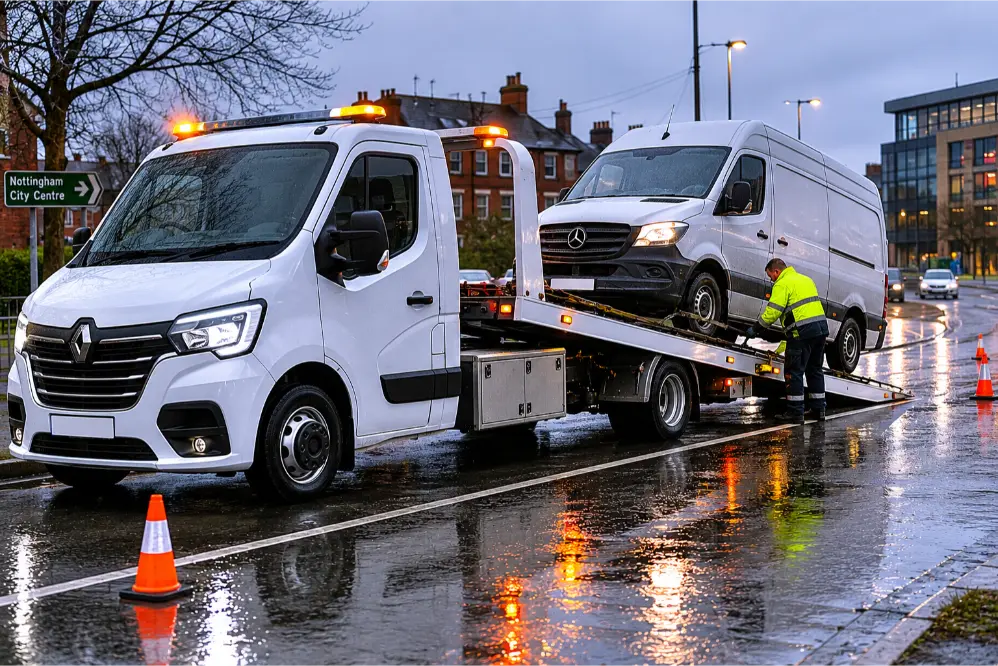 Commercial Van Recovery Vehicle