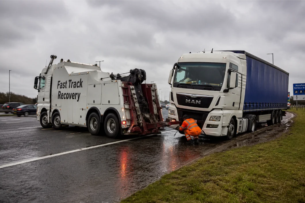 Fast Track Man Tgx roadside recovery Mansfield