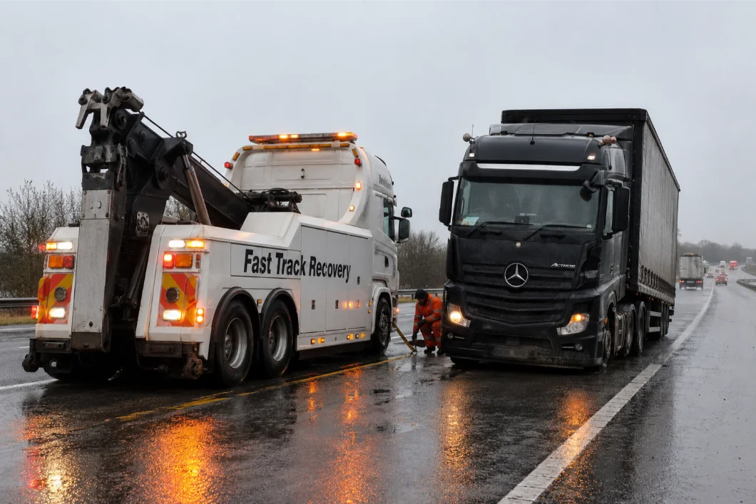 Fast Track Mercedes HGV Recovery Nottingham