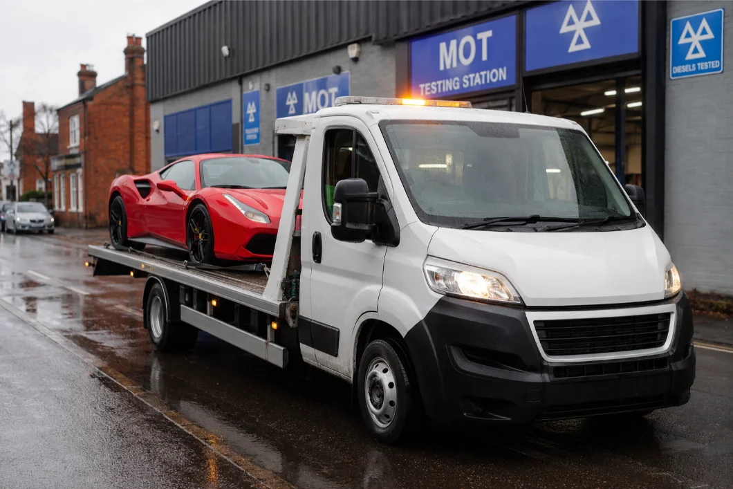 Ferrari 488 MOT Recovery West Bridgford