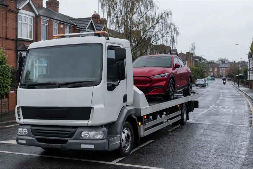 Ford Mustany Mach-E Ev recovery West bridgford