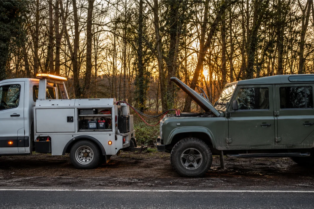 Land Rover Defender Countryside Jump Start Sherwood forest