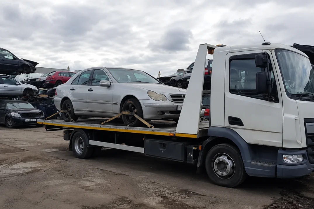Mercedes C class Scrap vehicle Derby