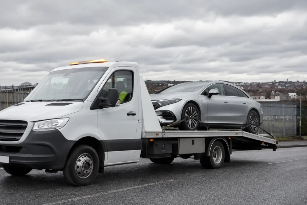 Mercedes EQS EV Recovery Sheffield
