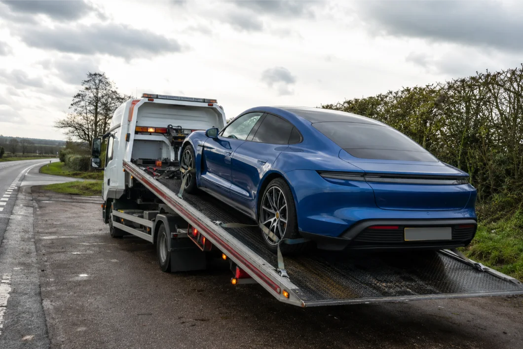 Porsche Taycan Winch and Recovery Newark