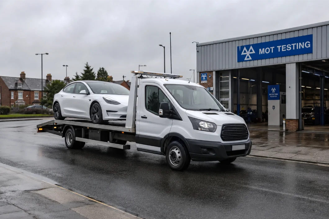 Tesla Model 3 Mot Transport Mansfield