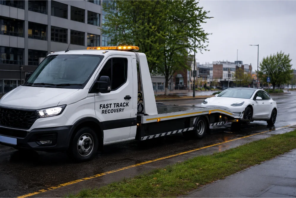 Tesla Model-Y EV Recovery Nottingham