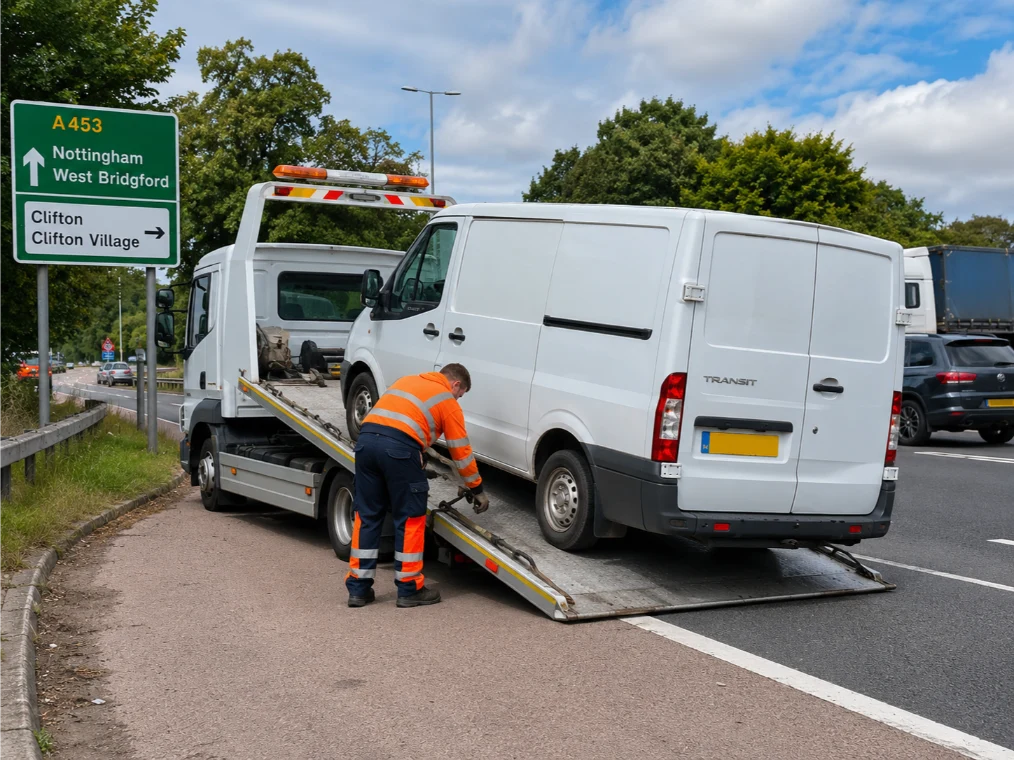 A453 Van Recovery Service