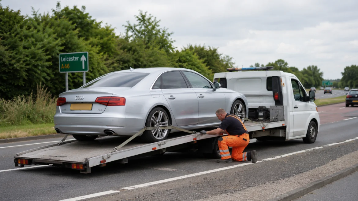 A46 Breakdown Recovery for Audi A8