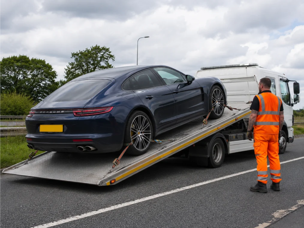 A46 Breakdown Recovery Porsche Panamera