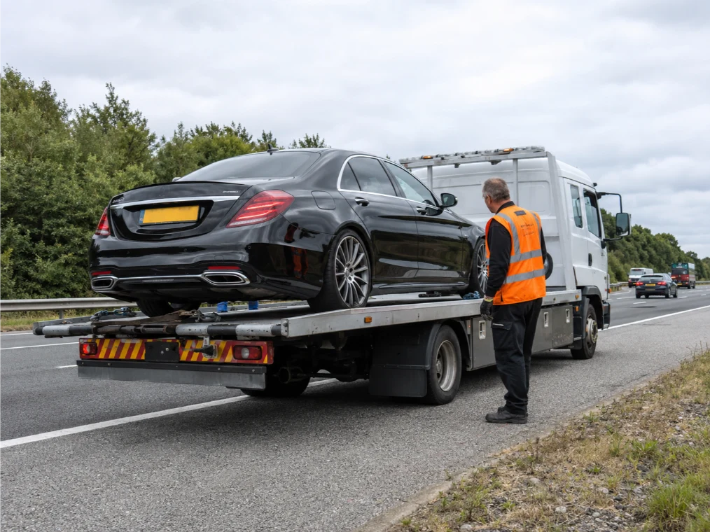 A50 Luxury Vehicle Recovery for Mercedes S-Class