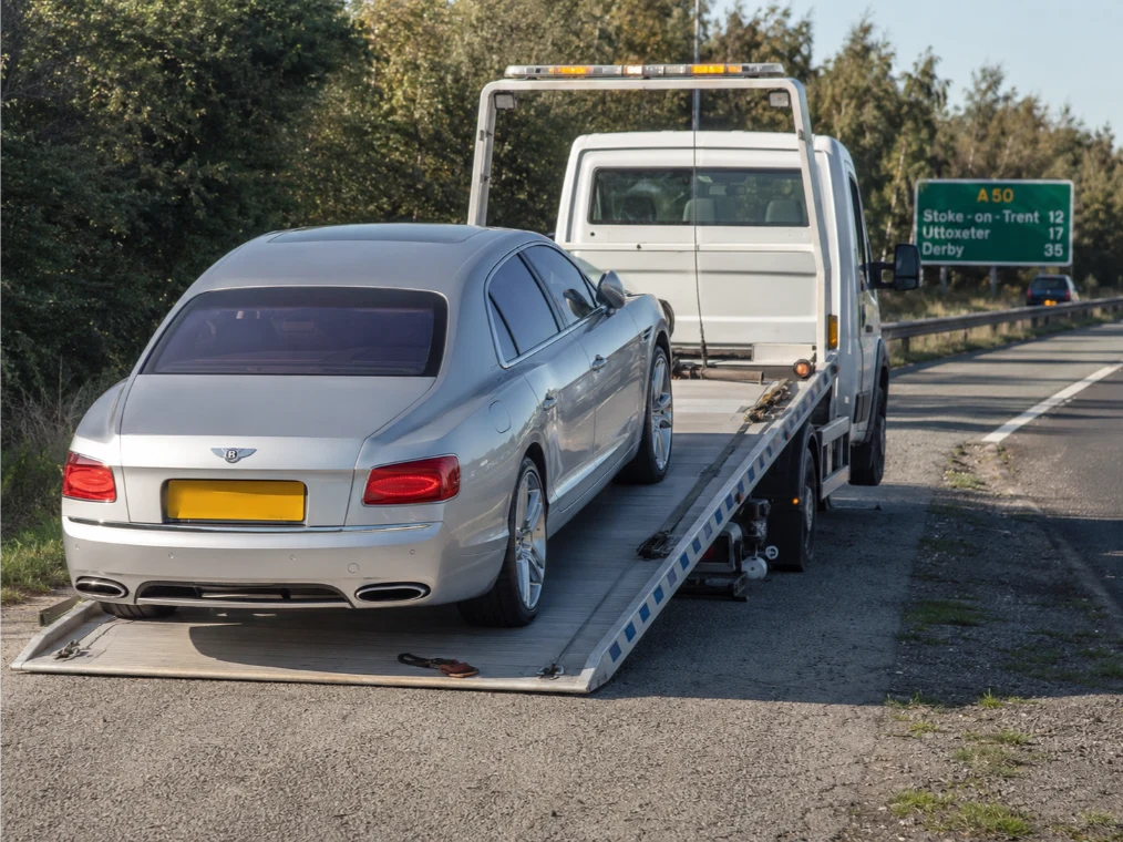 A50 Prestige Car Recovery for Bentley Flying Spur
