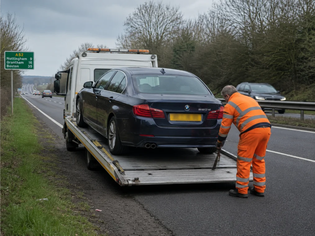 A52 Car Recovery Service