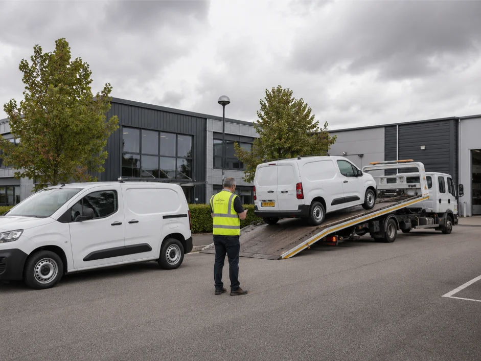 Business van replacement and fleet vehicle management