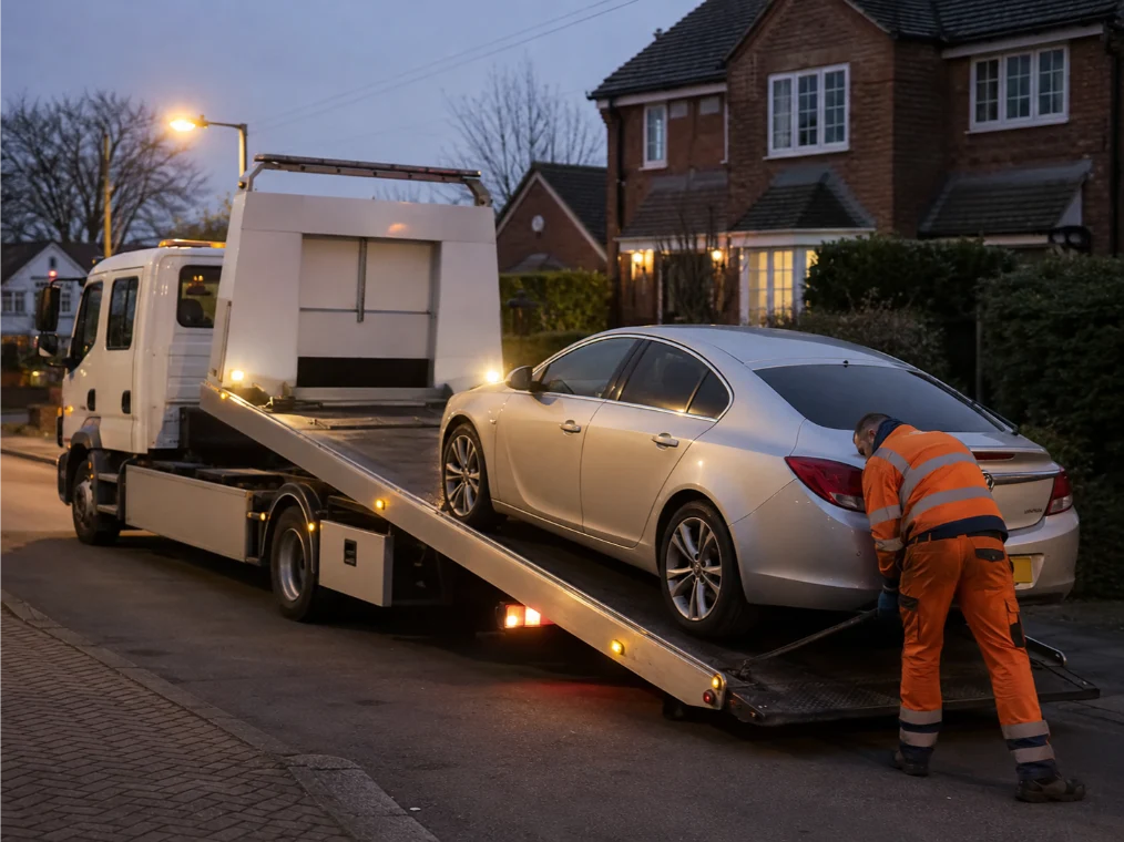 Evening Car Recovery in Compton Acres