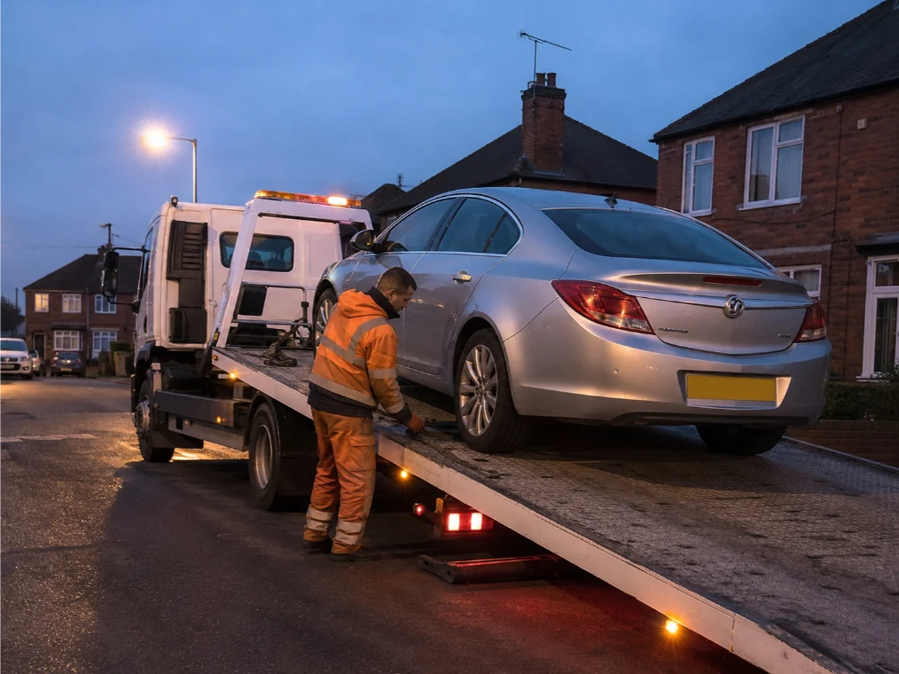 Evening Car Recovery in Radford