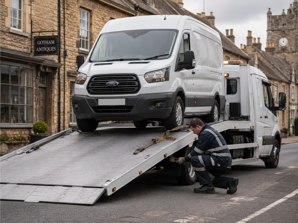 Ford Transit Van Recovery in Gotham