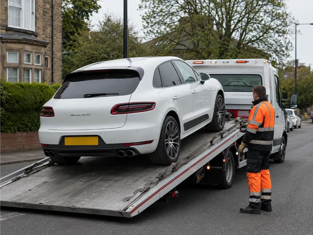 Meadows Rapid car recovery Porsche Macan