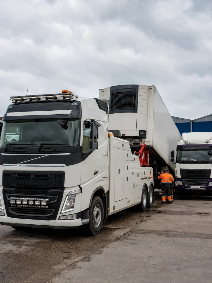 Specialist HGV Recovery and heavy truck transport