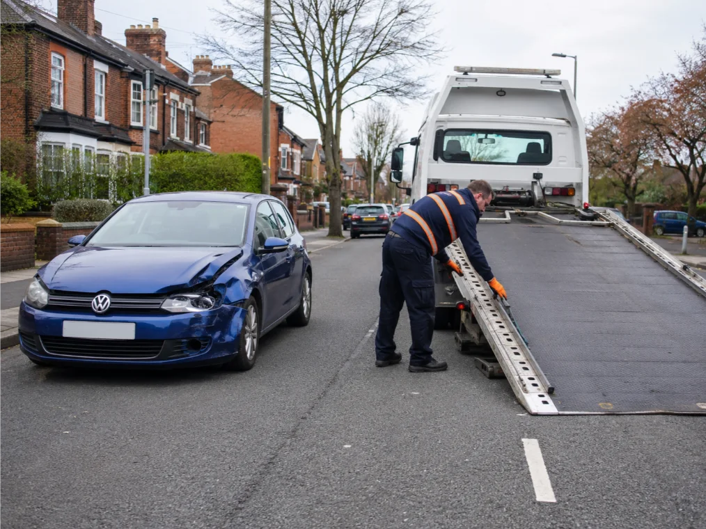 Volkswagen Golf Accident Recovery Mapperley